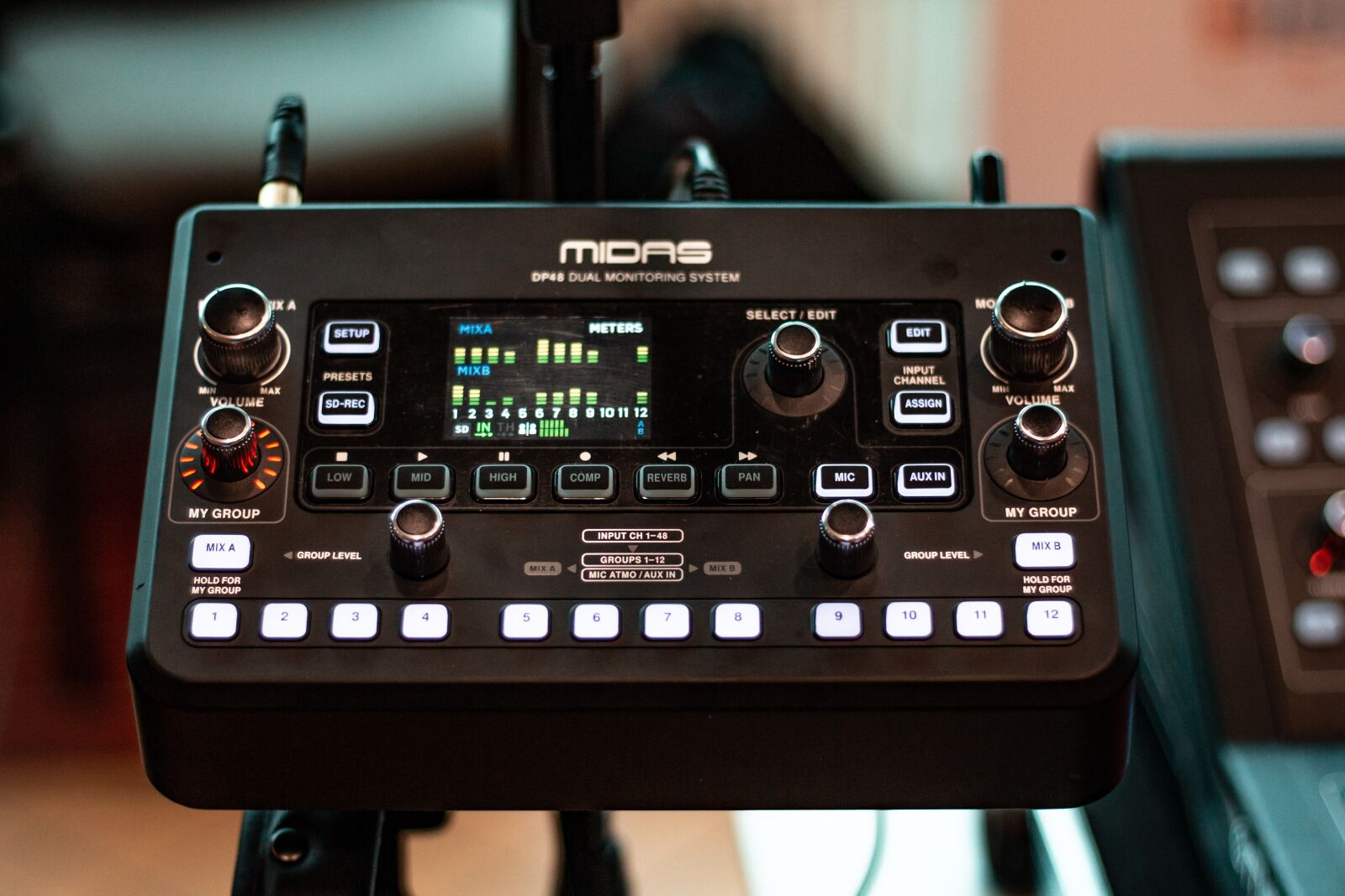 Canon EOS 700D (EOS Rebel T5i / EOS Kiss X7i) sample photo. Fader, audio mixer, equipment photography