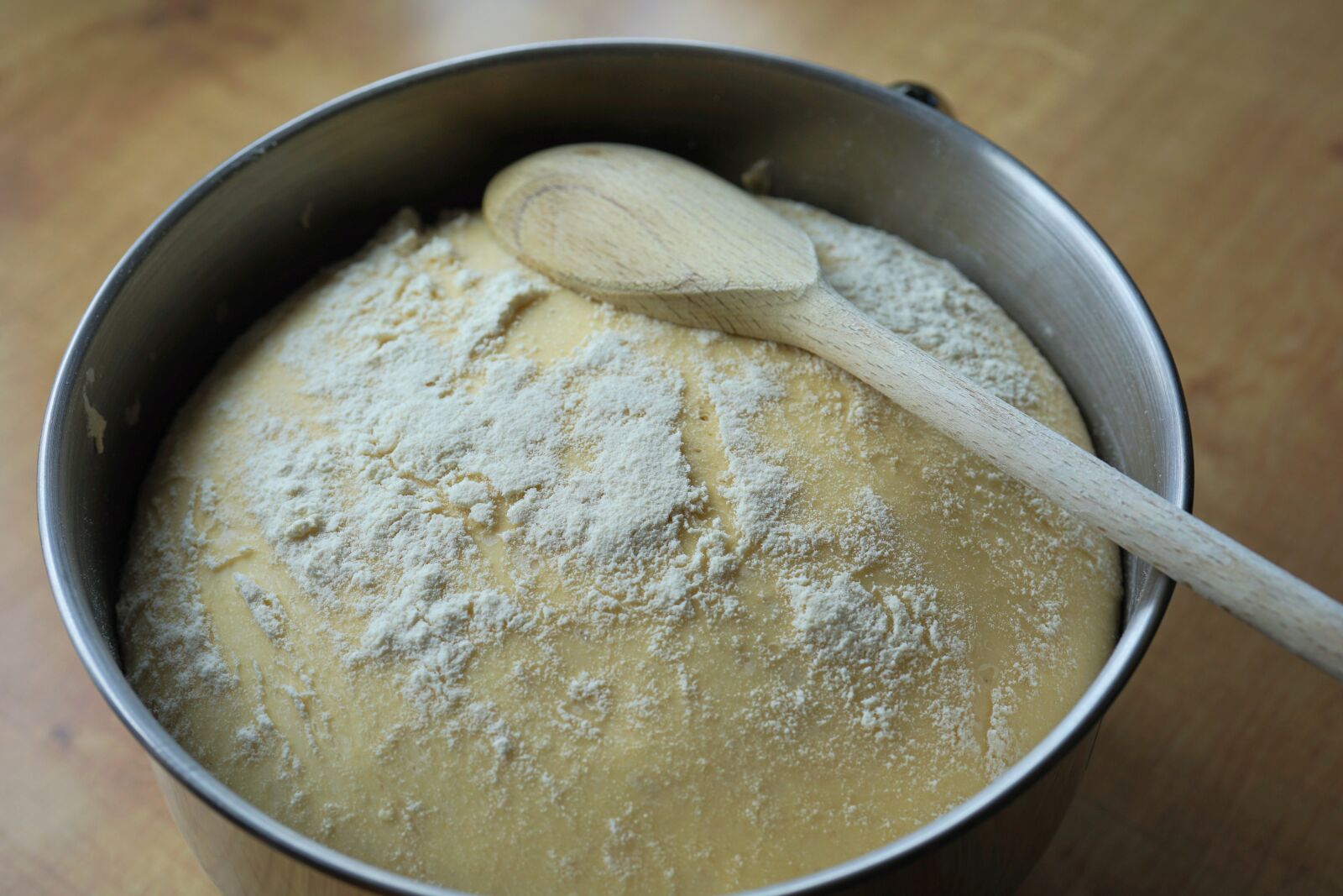 Sony FE 50mm F2.8 Macro sample photo. Dough, bread dough, bread photography