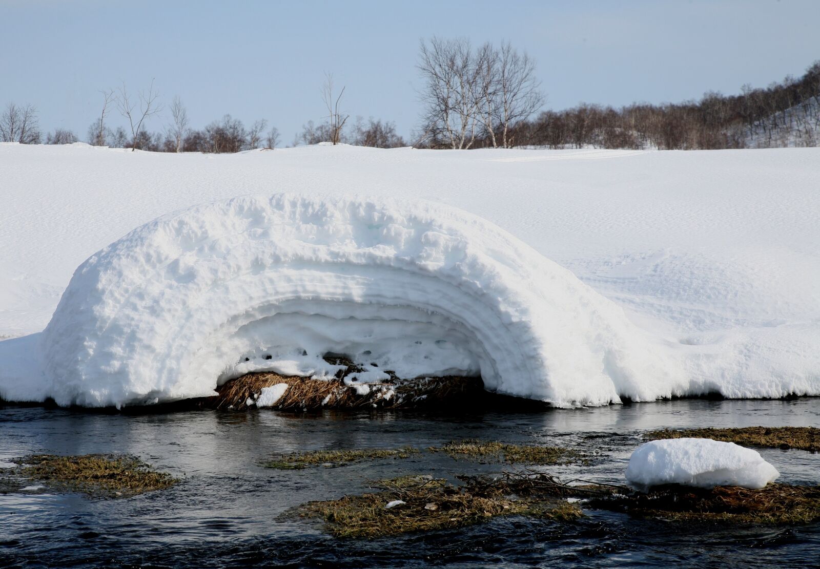 Canon EOS 5D sample photo. River, beach, winter photography