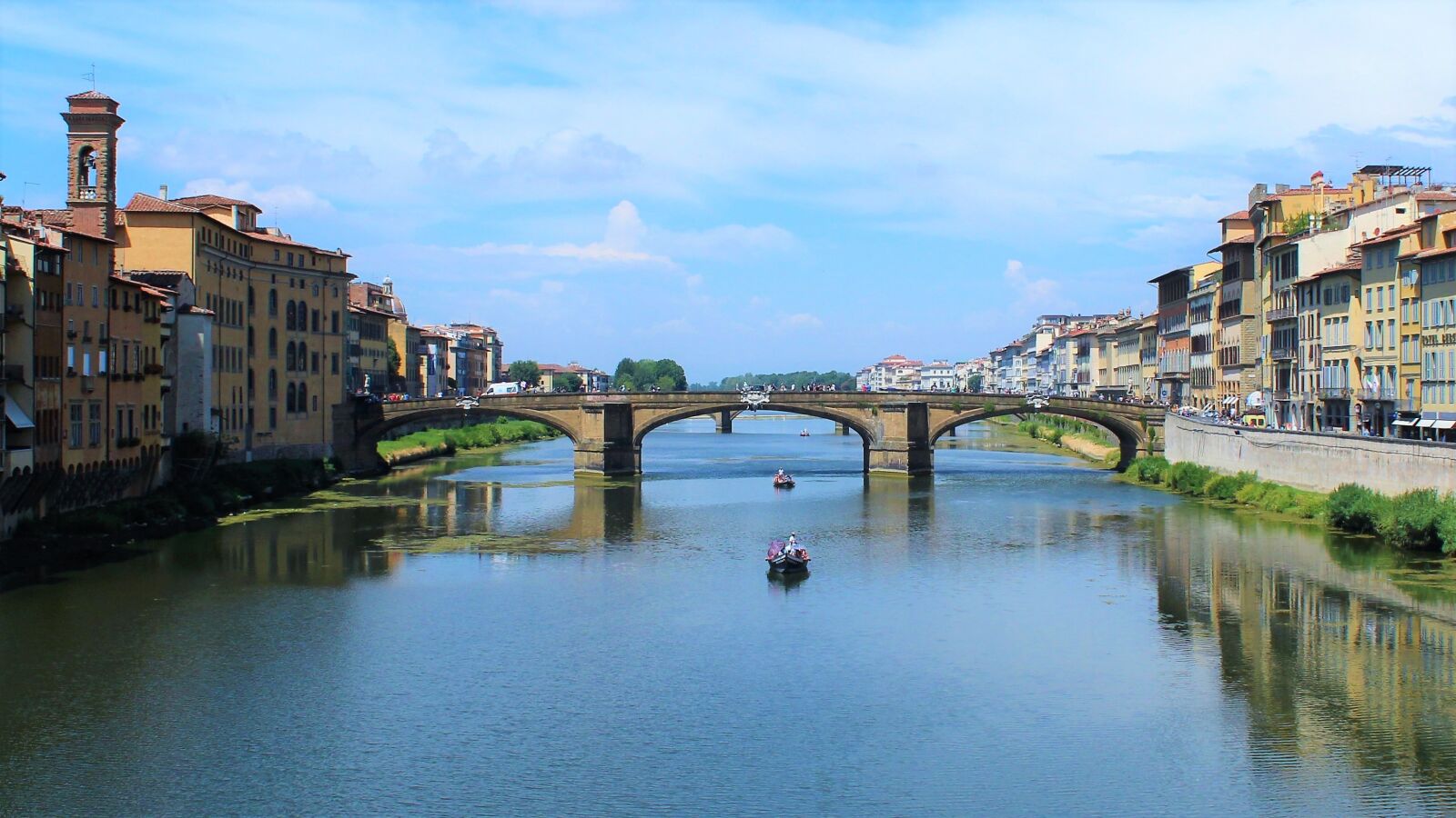 Canon EOS 1200D (EOS Rebel T5 / EOS Kiss X70 / EOS Hi) sample photo. Florence, river, bridge photography