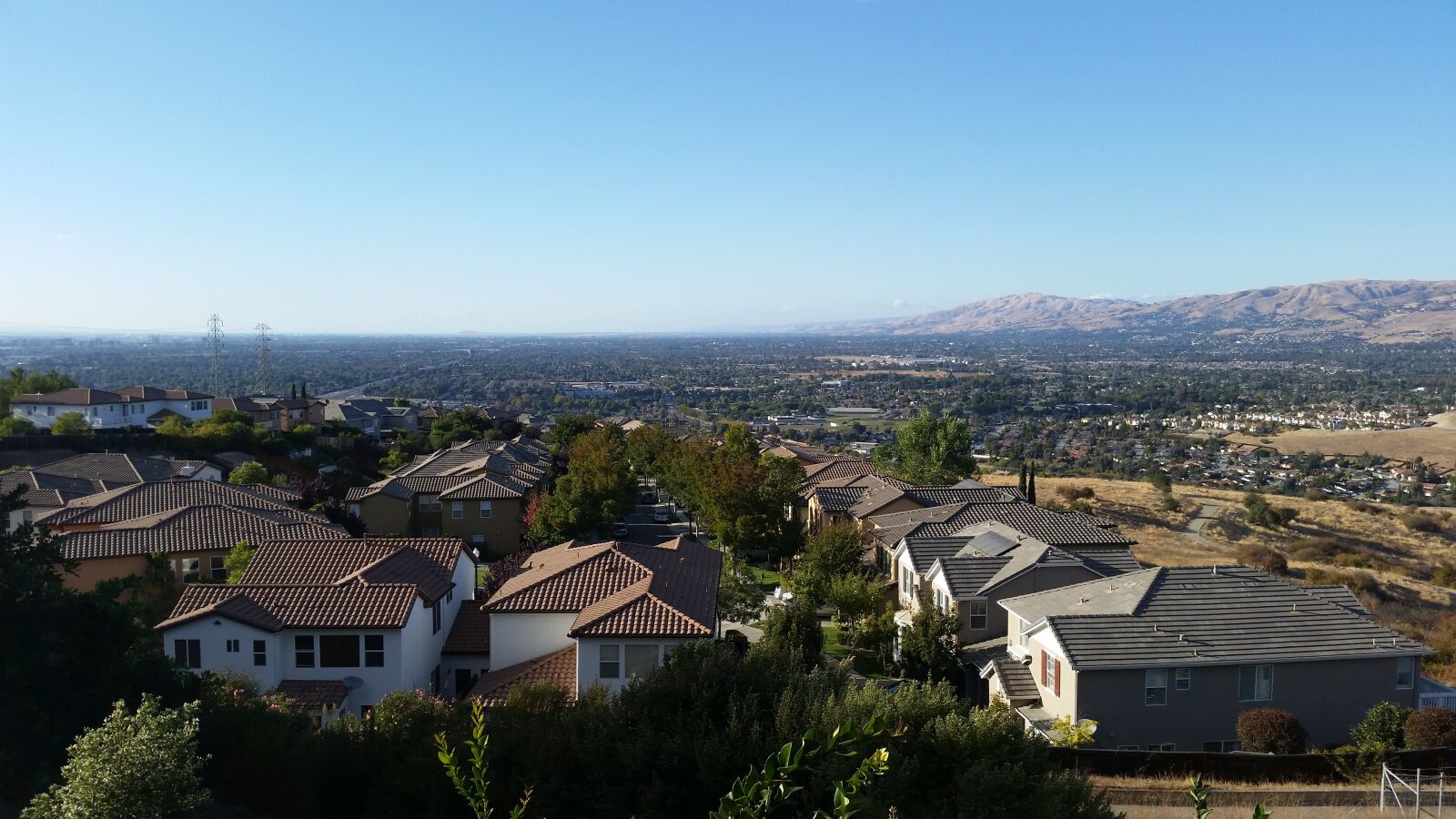 Samsung Galaxy S5 sample photo. Valley, mountain, homes photography