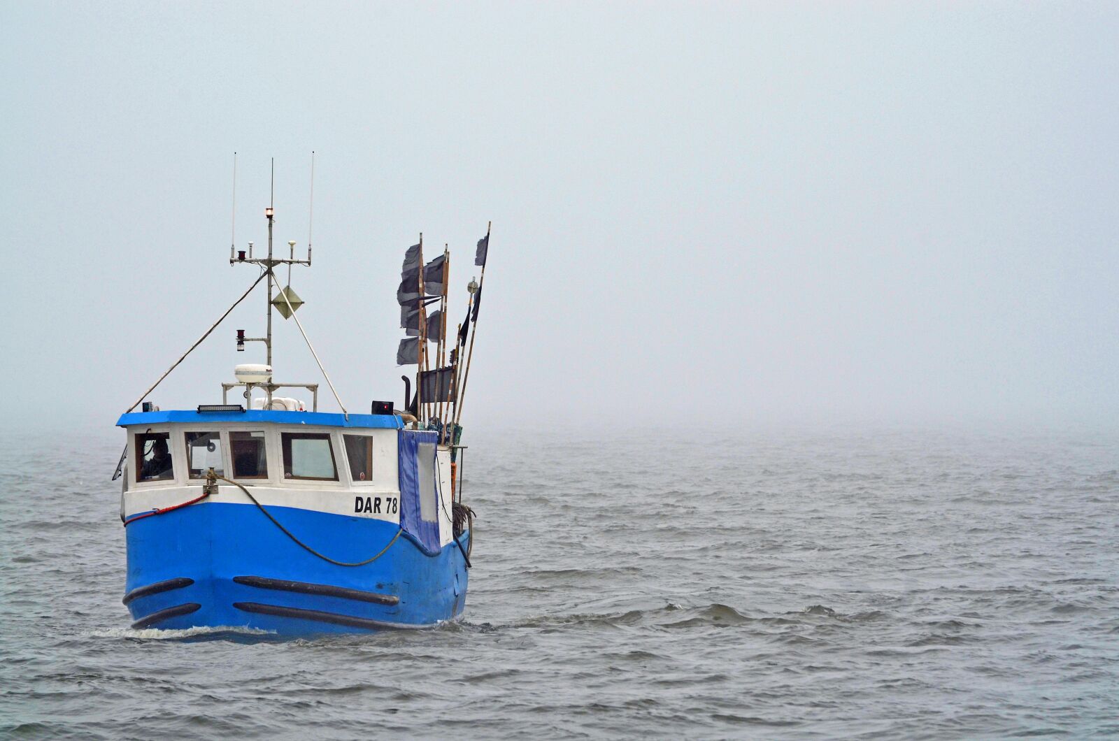 Nikon D5100 sample photo. Fishing boat, baltic sea photography