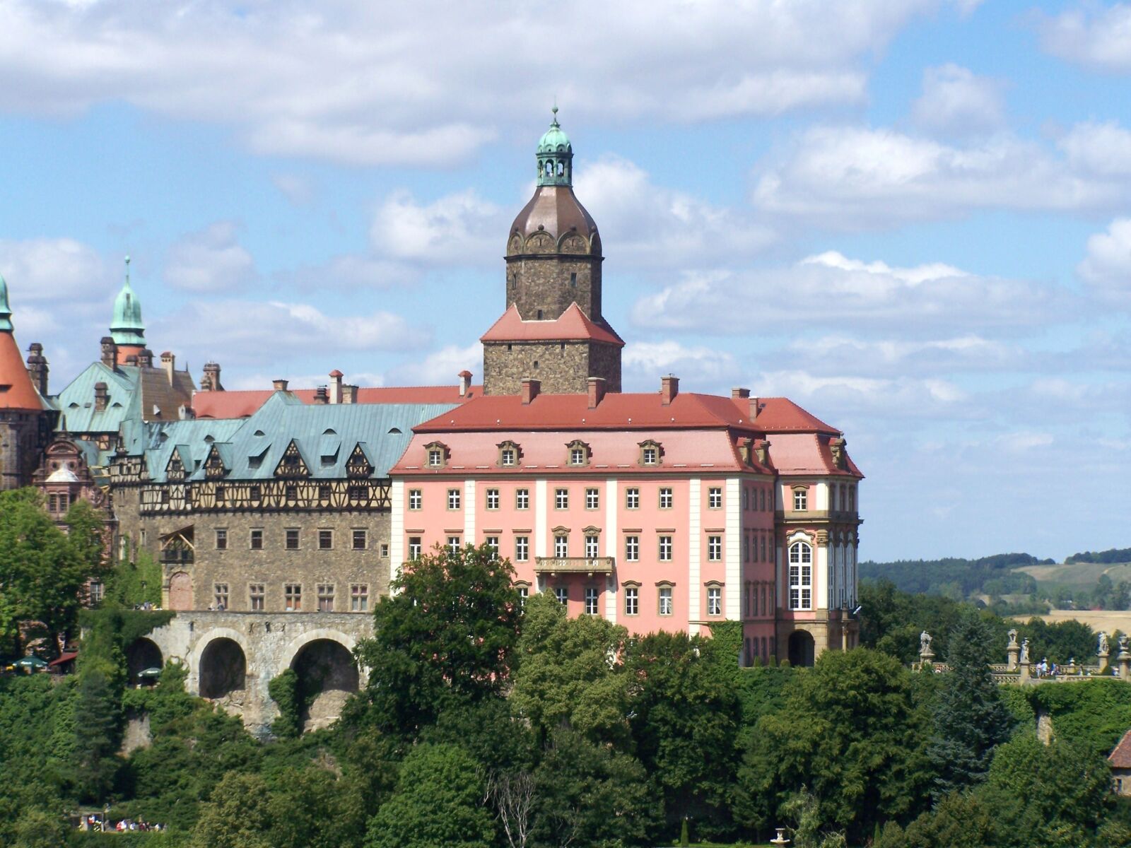 Kodak EASYSHARE Z710 ZOOM DIGITAL CAMERA sample photo. Castle, panorama, landscape photography