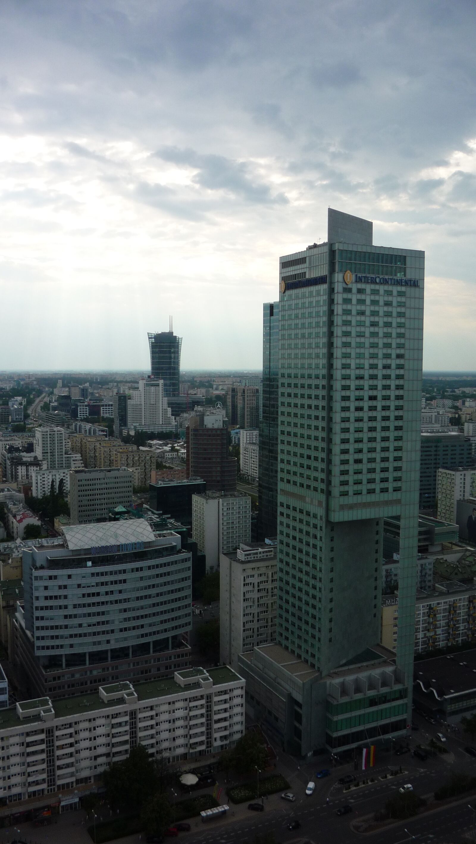 Panasonic DMC-LZ10 sample photo. Warsaw, poland, the capital photography