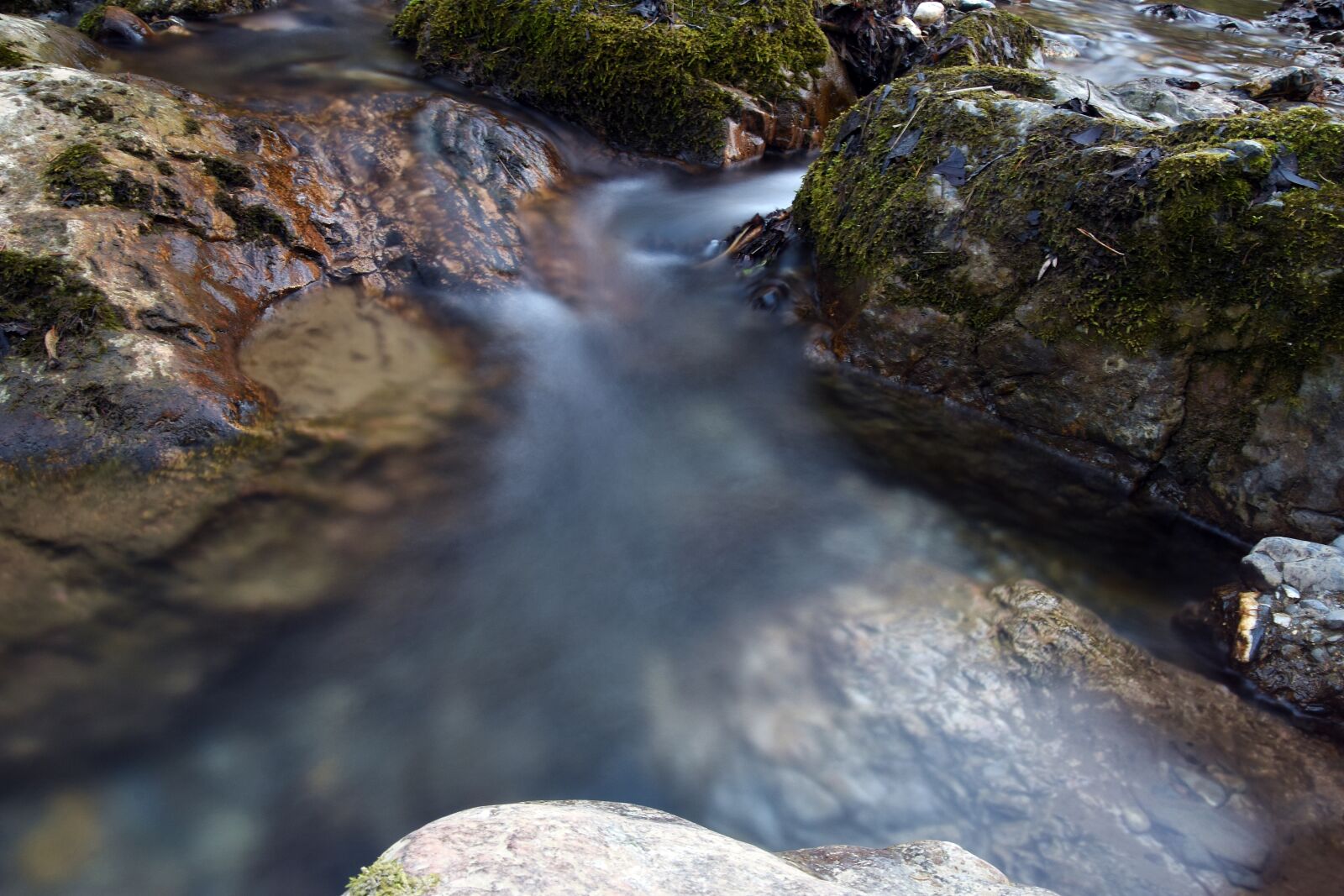 Nikon D3400 sample photo. Long exposure, water, river photography