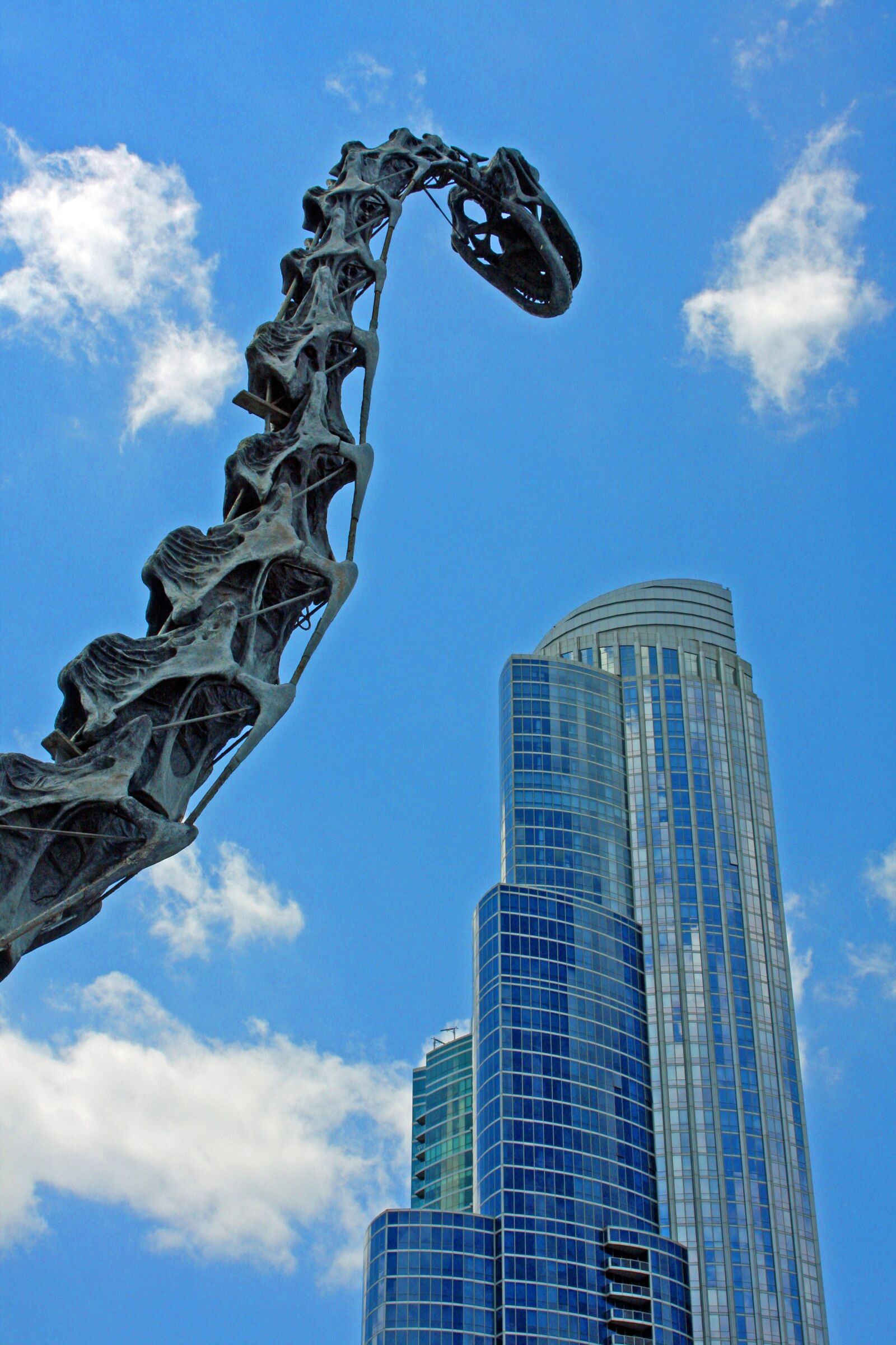 Canon EOS 40D sample photo. Dinosaur, sculpture, animal photography