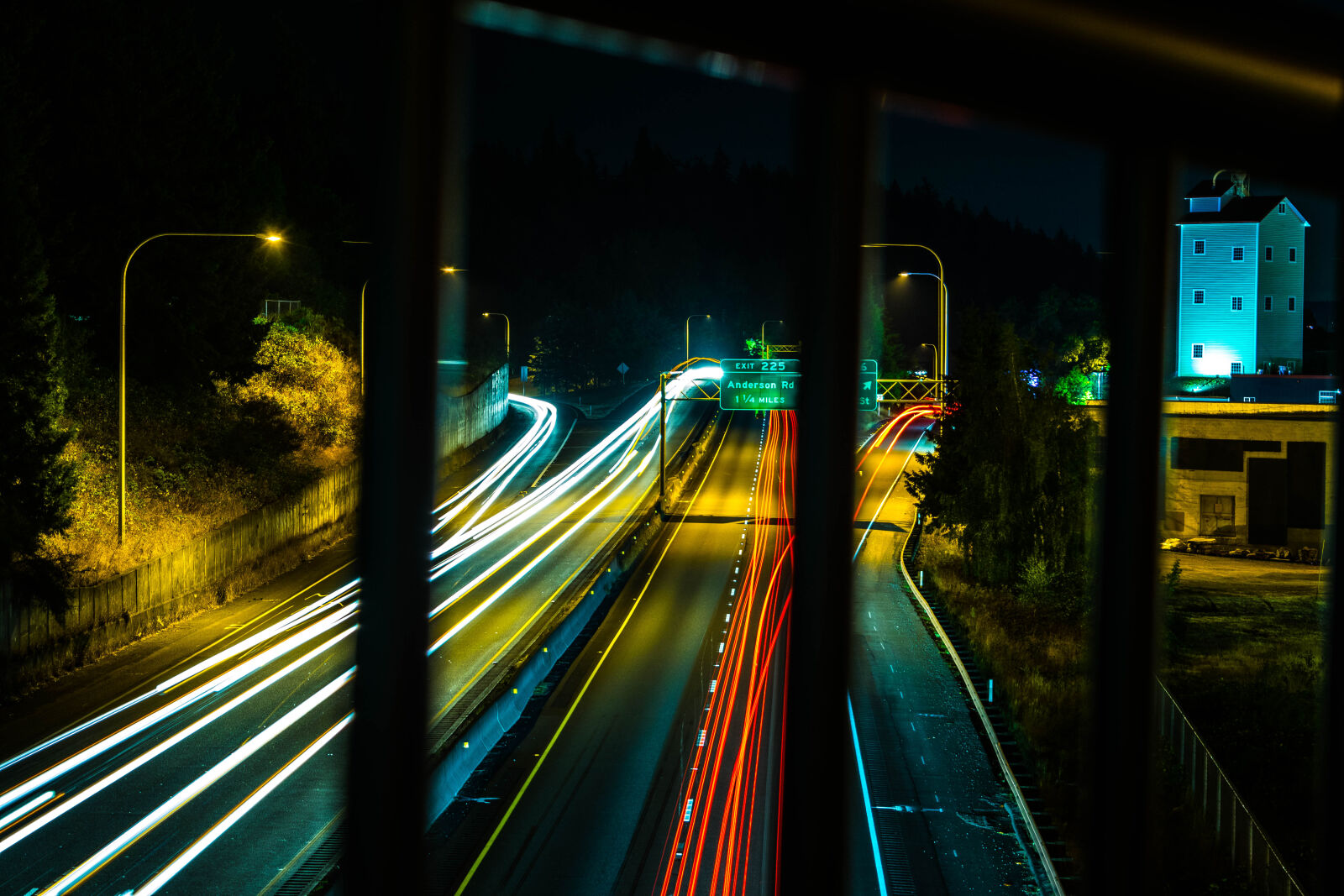 Nikon D3300 sample photo. Blur, city, cityscape, dark photography