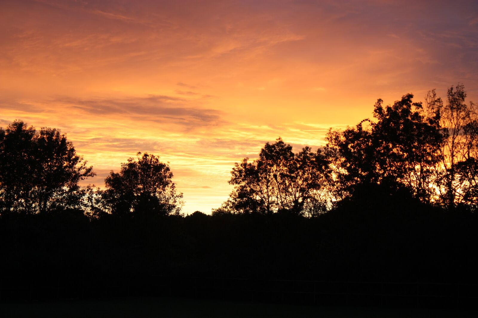 Canon EOS 450D (EOS Rebel XSi / EOS Kiss X2) sample photo. Sunset, night time, sky photography