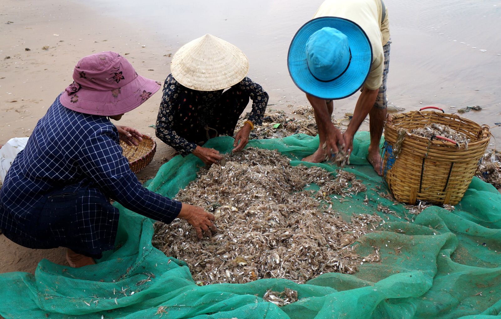 Sony Alpha NEX-F3 + Sony E 18-55mm F3.5-5.6 OSS sample photo. People, the fishing village photography