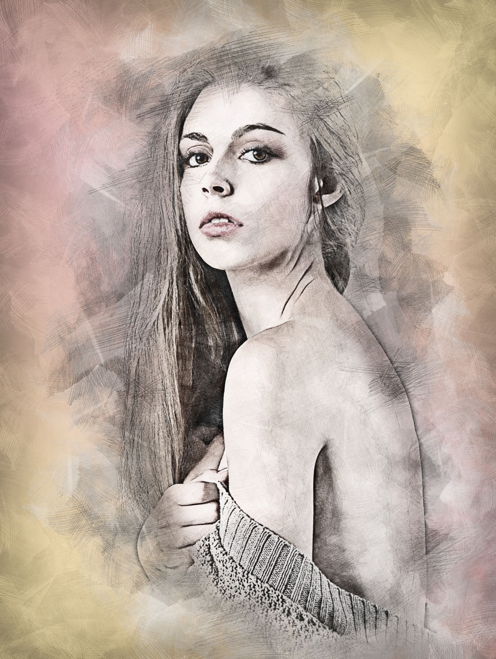 Nikon D80 sample photo. Woman, portrait, girl photography