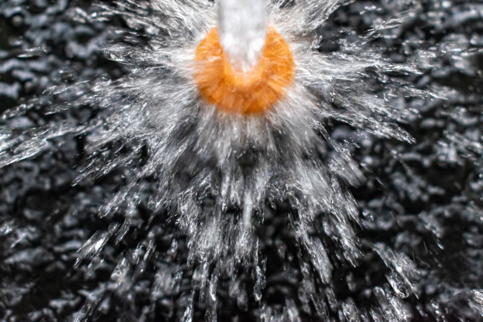 Nikon D5300 sample photo. Water, spray, inject photography