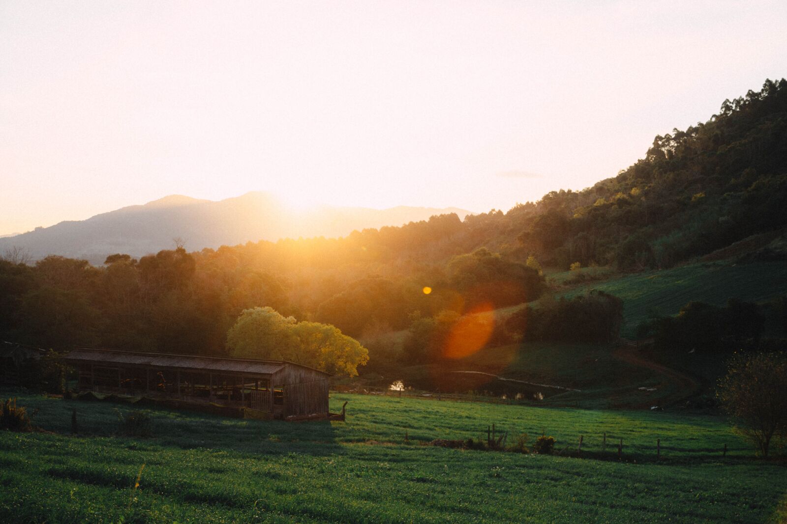 Nikon D7200 sample photo. Sunset, hills, landscape photography