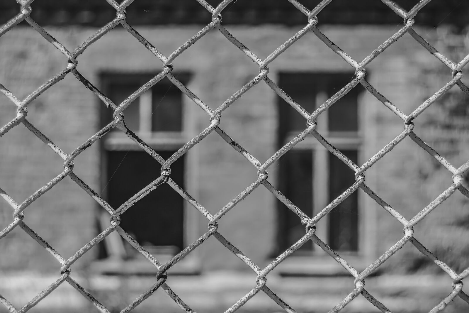 Nikon D7100 sample photo. Fence, windows, house photography
