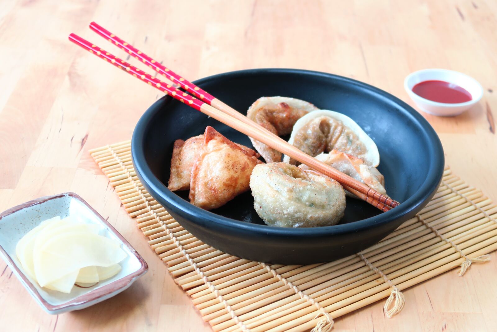 Canon PowerShot G7 X sample photo. Dumplings fried, food, korean photography