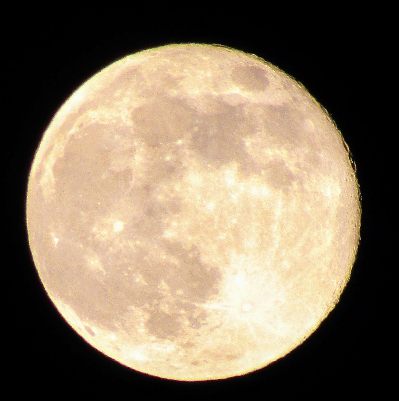 Canon PowerShot SX420 IS sample photo. Moon, pink, colour photography