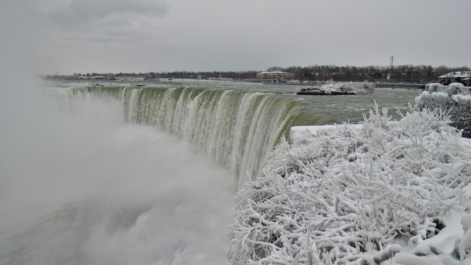 Canon PowerShot SX530 HS sample photo. Niagara falls, water, frozen photography