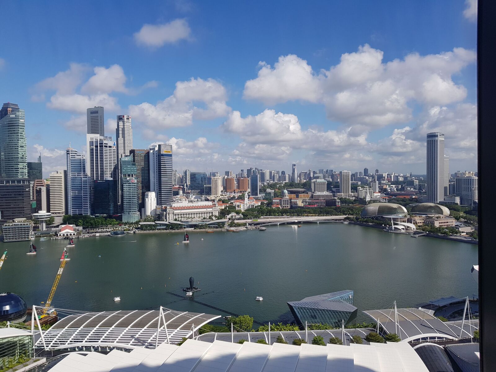 Samsung SM-G955F sample photo. Singapore, city, skyline photography
