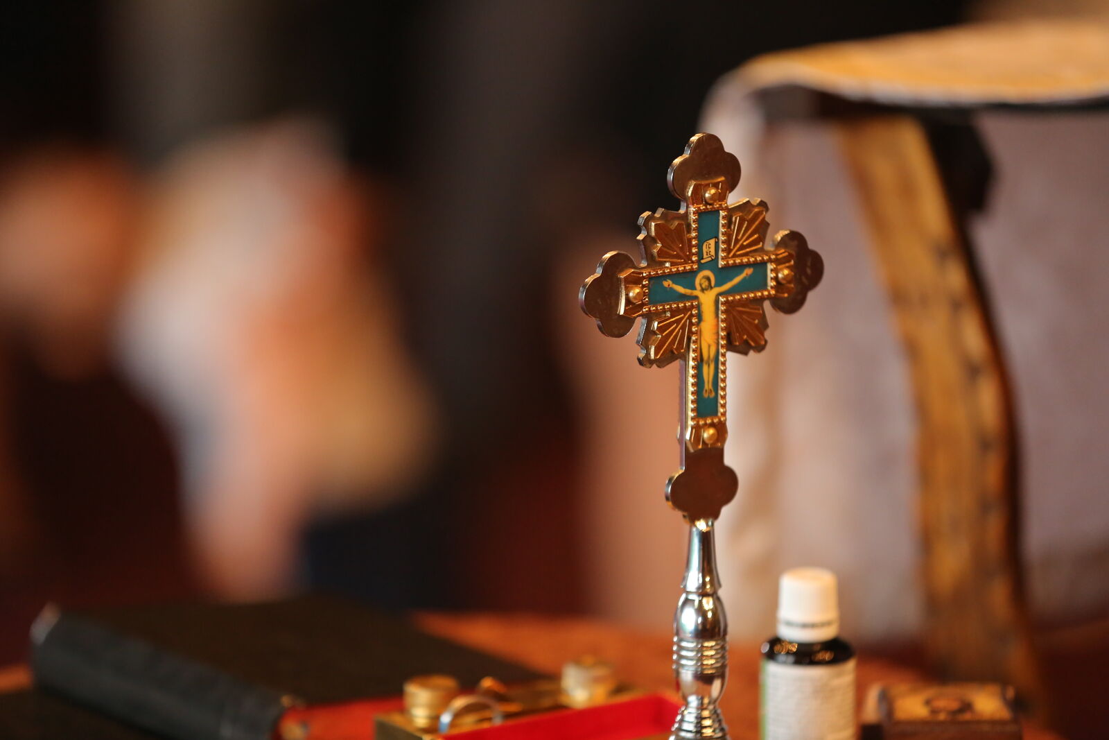Canon EOS 5D Mark III sample photo. Baptism, christianity, religion, cross photography