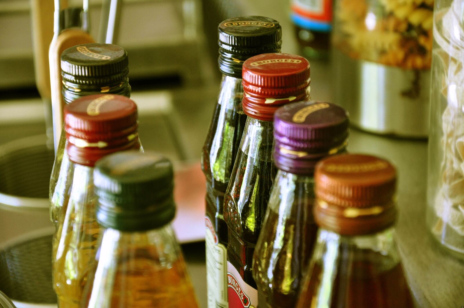 Nikon D90 sample photo. Bottle, spices, kitchen photography