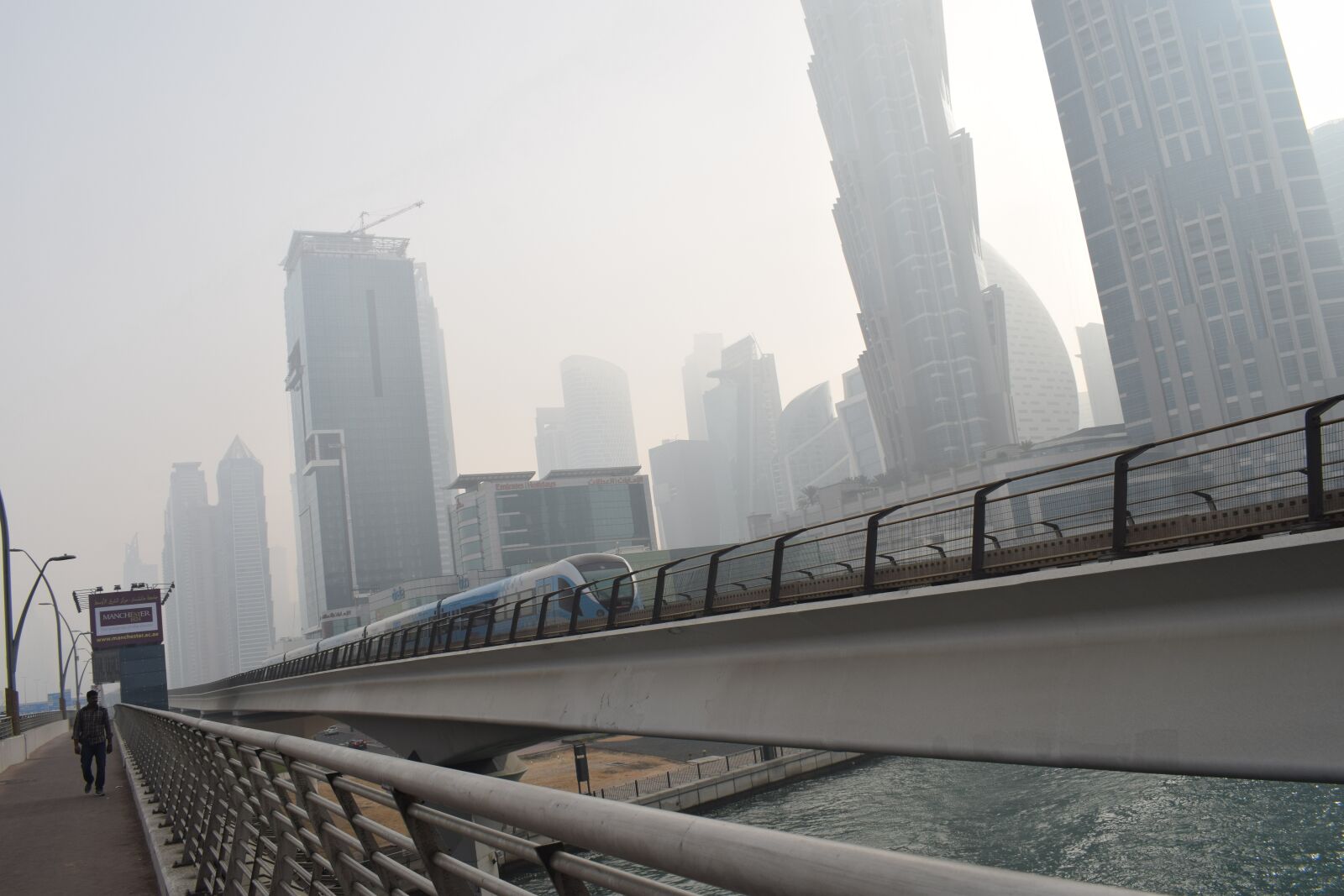 Nikon D5300 sample photo. Foggy weather, city weather photography