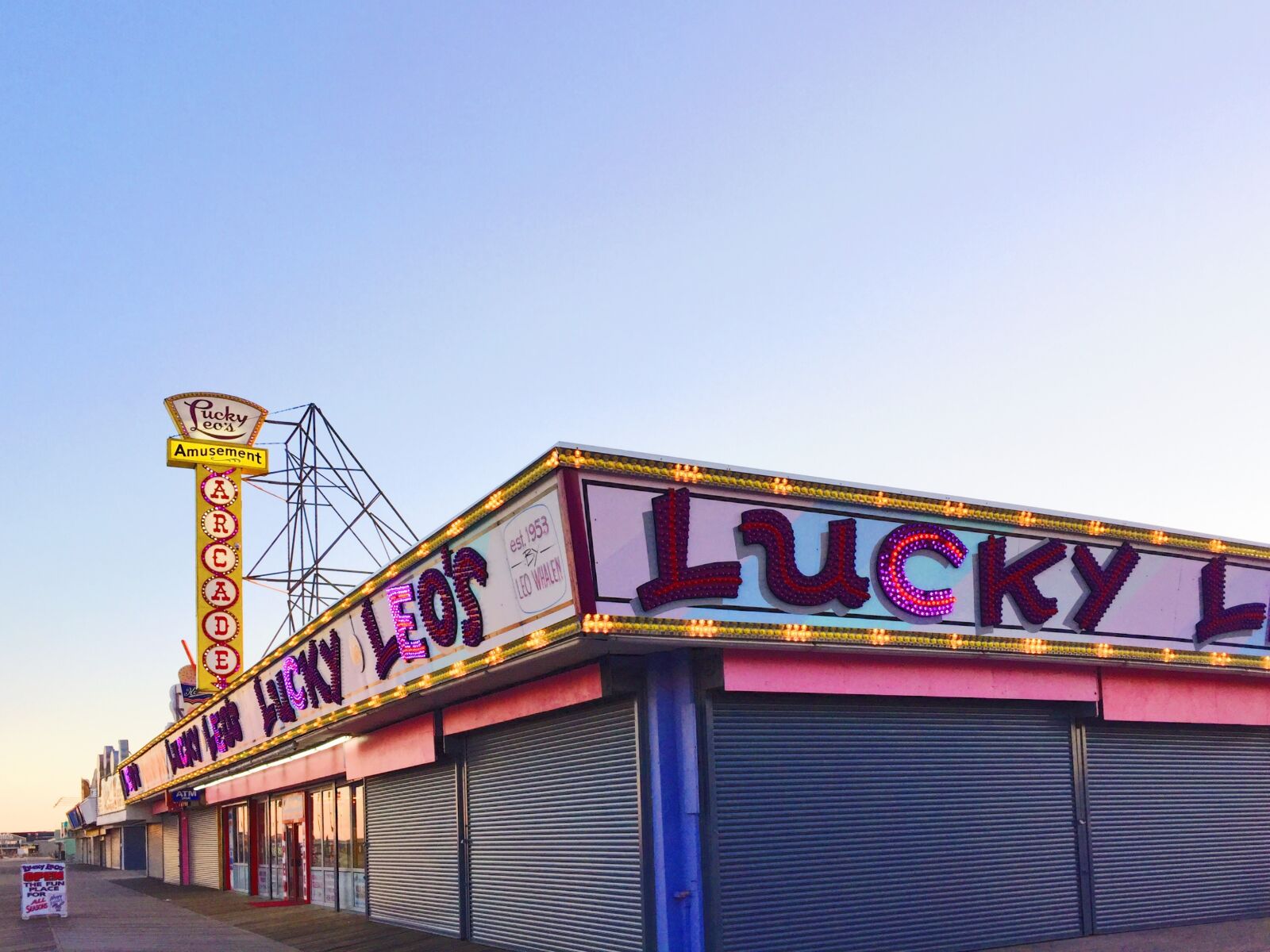 iPhone 6 Plus back camera 4.15mm f/2.2 sample photo. Seaside, new jersey, lucky photography