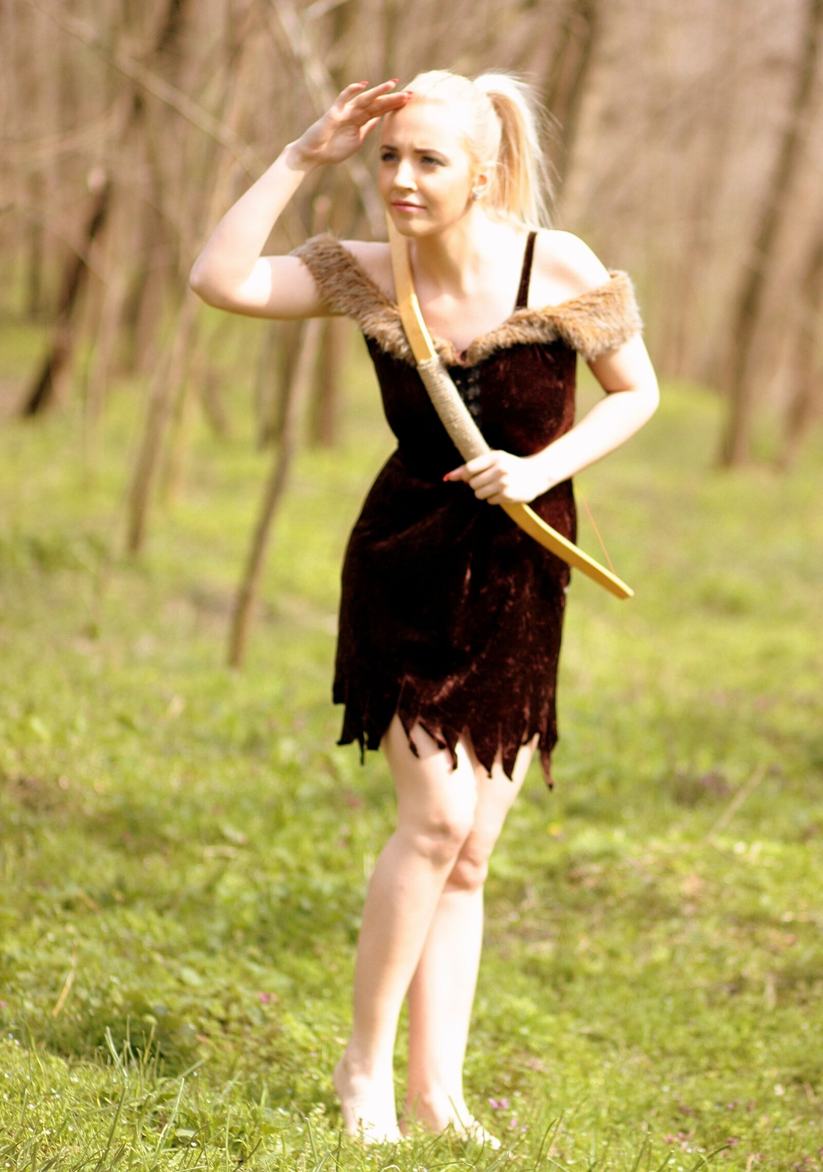 Canon EOS 450D (EOS Rebel XSi / EOS Kiss X2) sample photo. Girl, warrior, arc photography