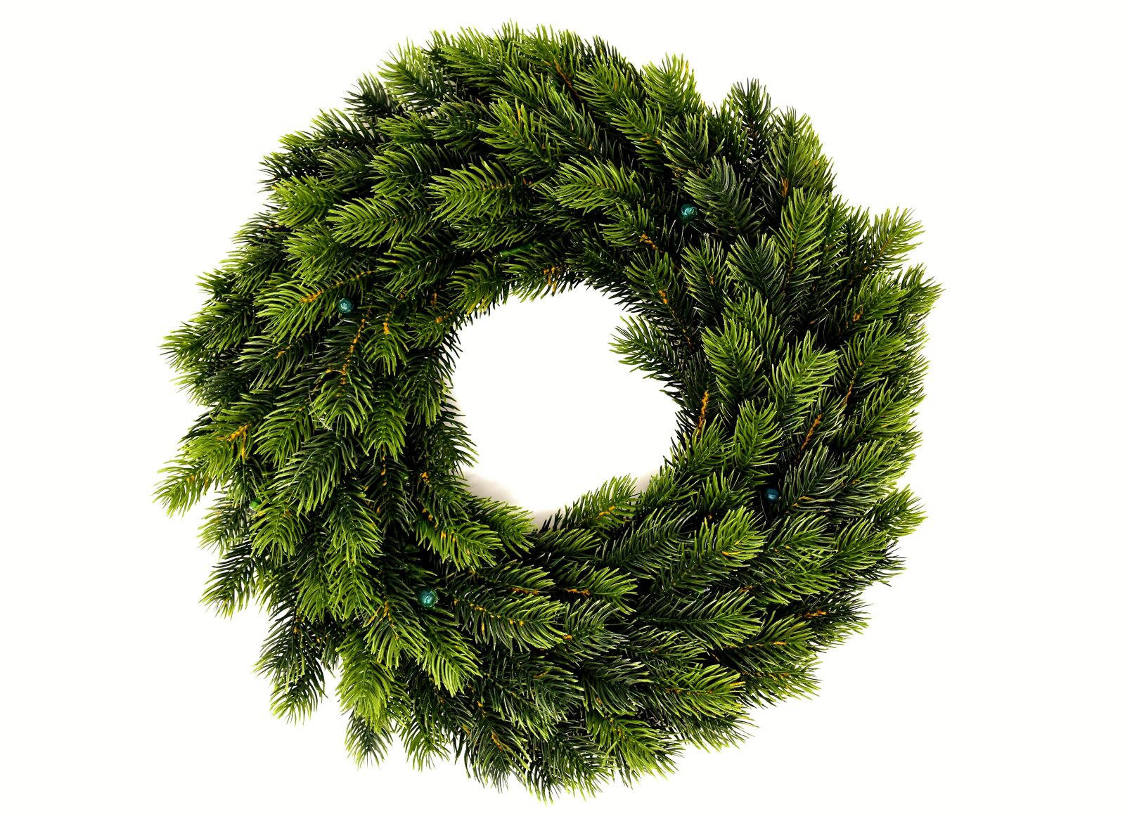 Nikon D7200 sample photo. Fir wreath, holly, wreath photography