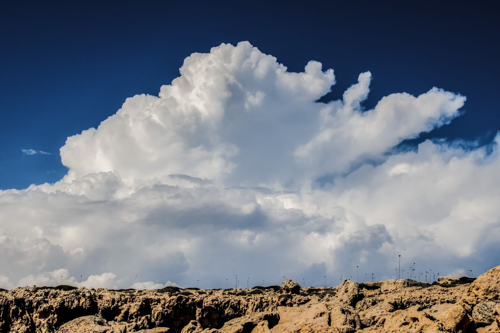 Nikon D3300 sample photo. Rough terrain, sky, clouds photography