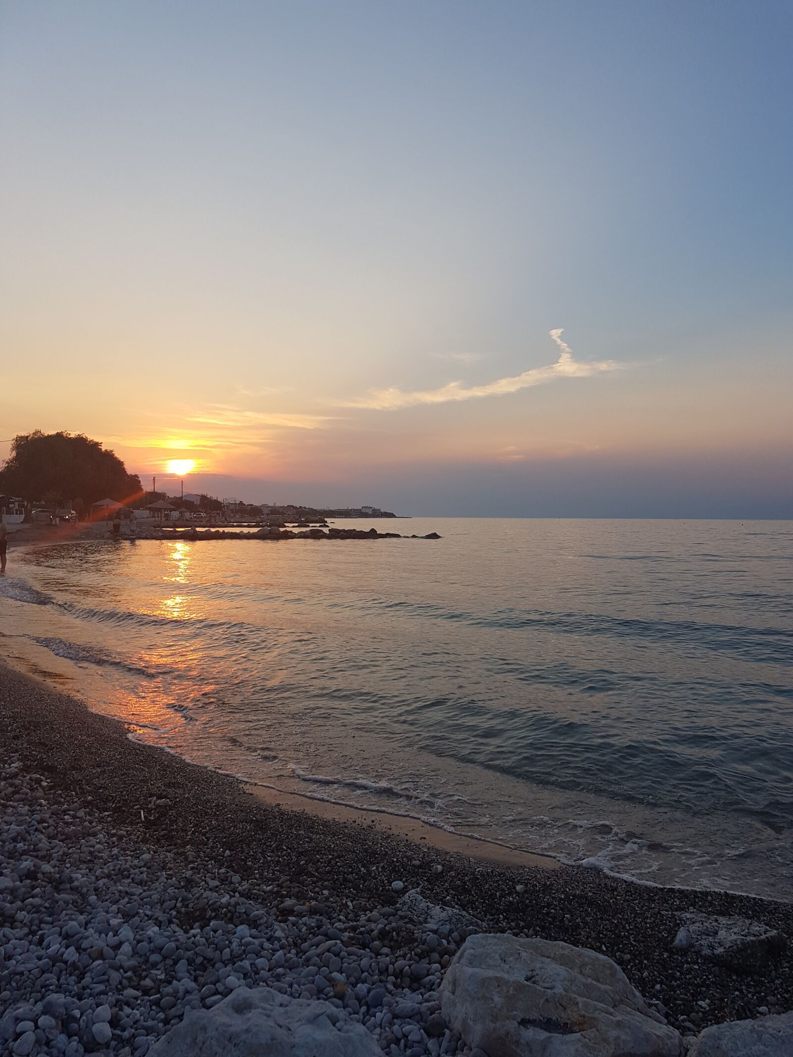 Samsung Galaxy S7 Edge sample photo. Sunset, coast, beach photography