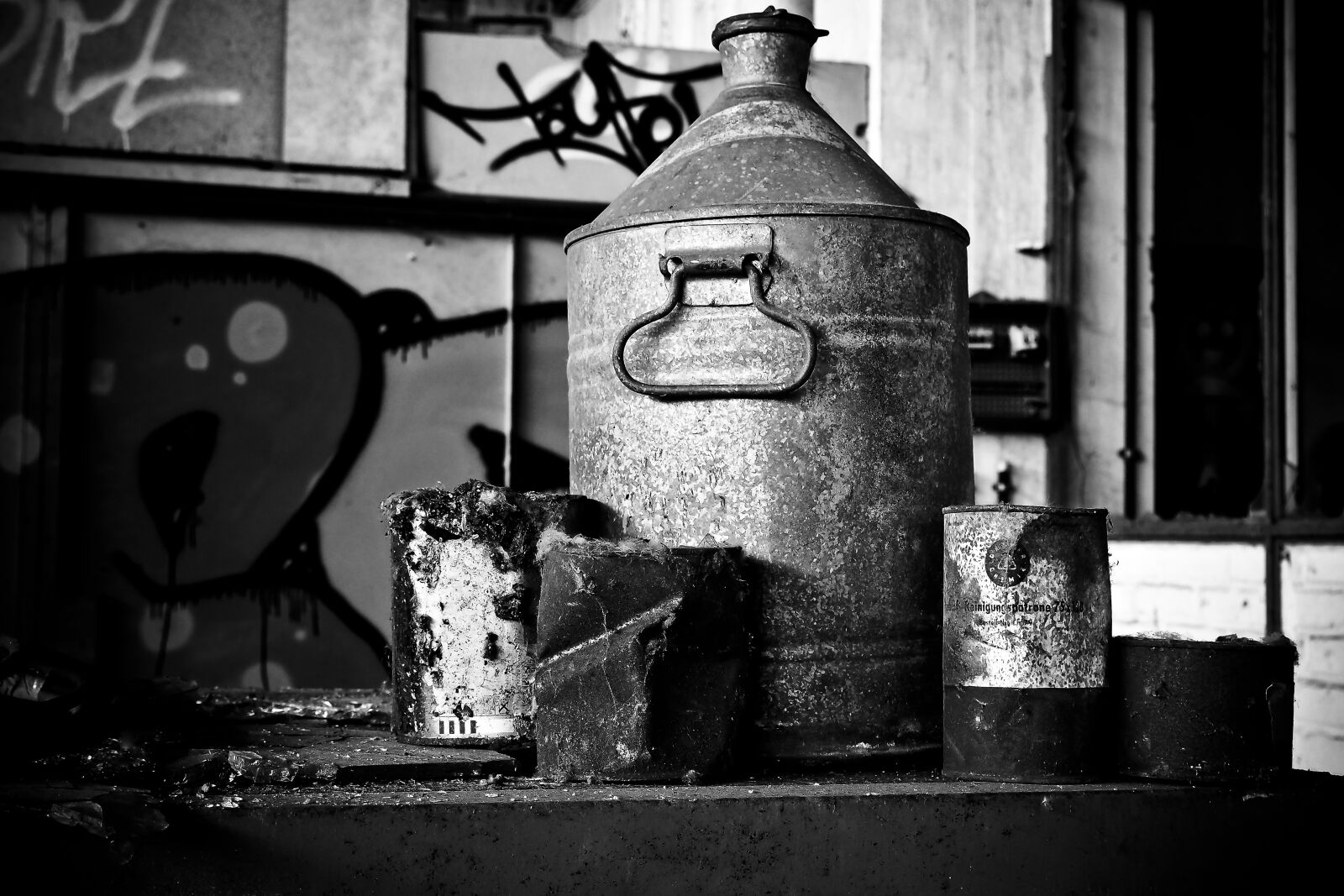 Olympus OM-D E-M10 sample photo. Lost places, factory, old photography