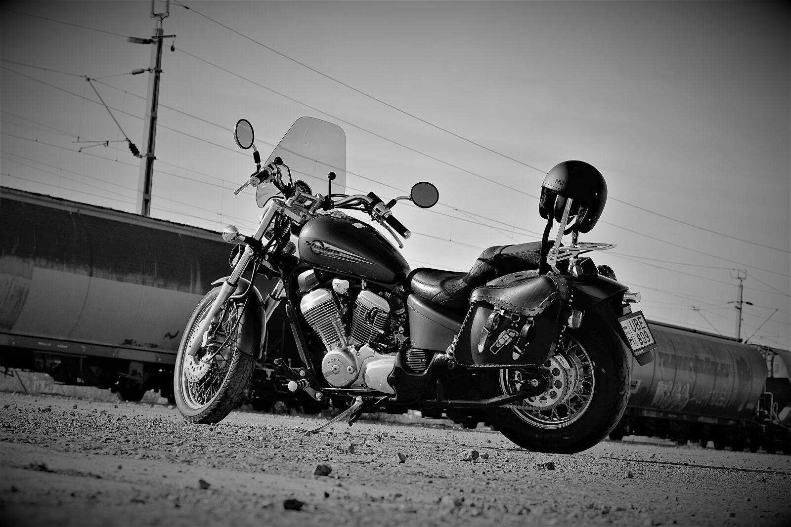 Nikon 1 J5 sample photo. Engine, honda, honda shadow photography