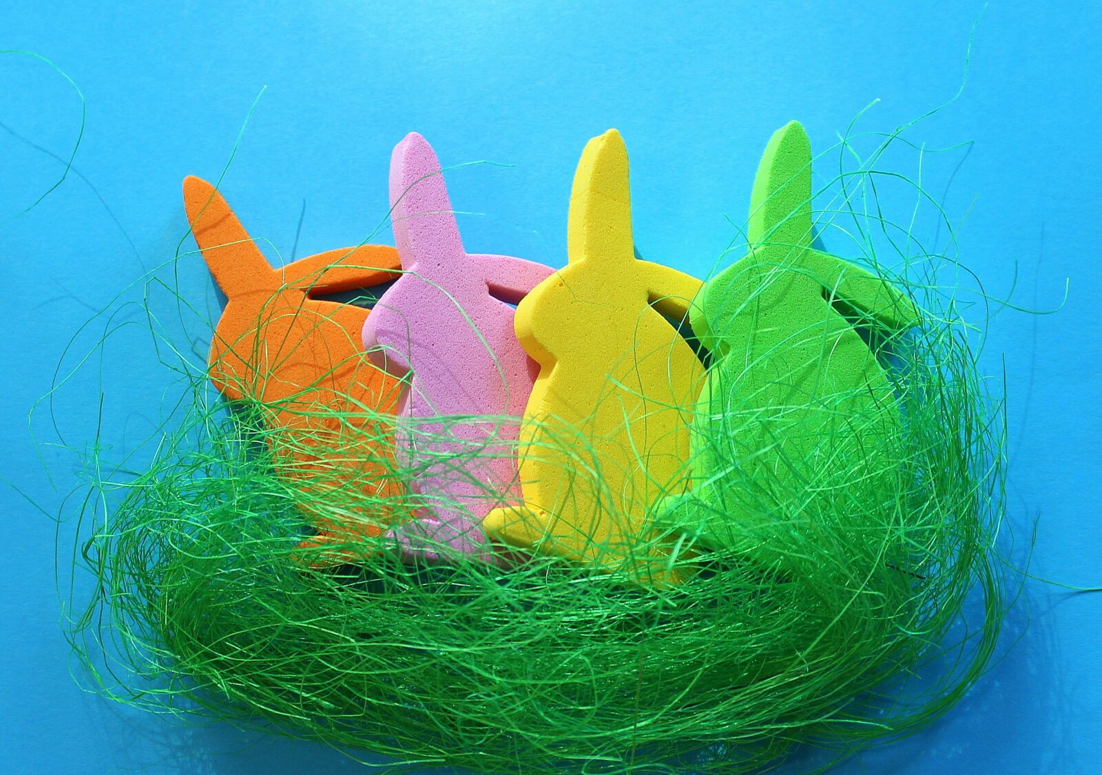 Canon EOS 1200D (EOS Rebel T5 / EOS Kiss X70 / EOS Hi) sample photo. Bunnies, easter, decoration photography