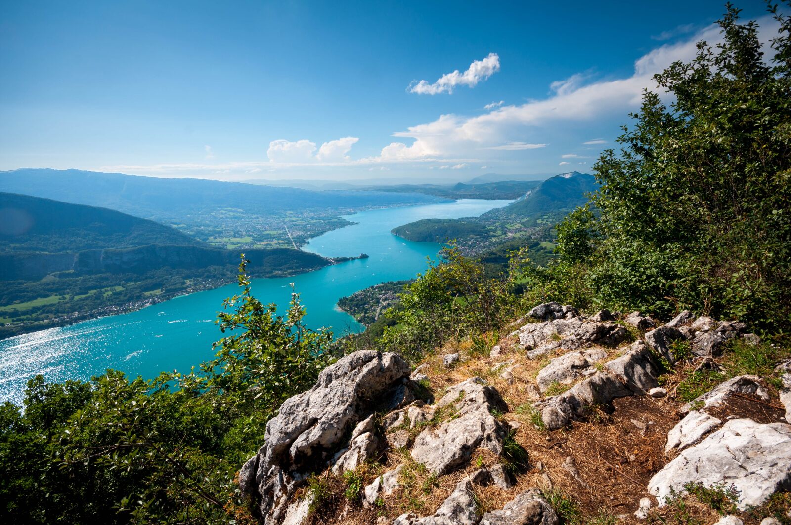 Nikon D90 sample photo. Annecy, lake, mountains photography