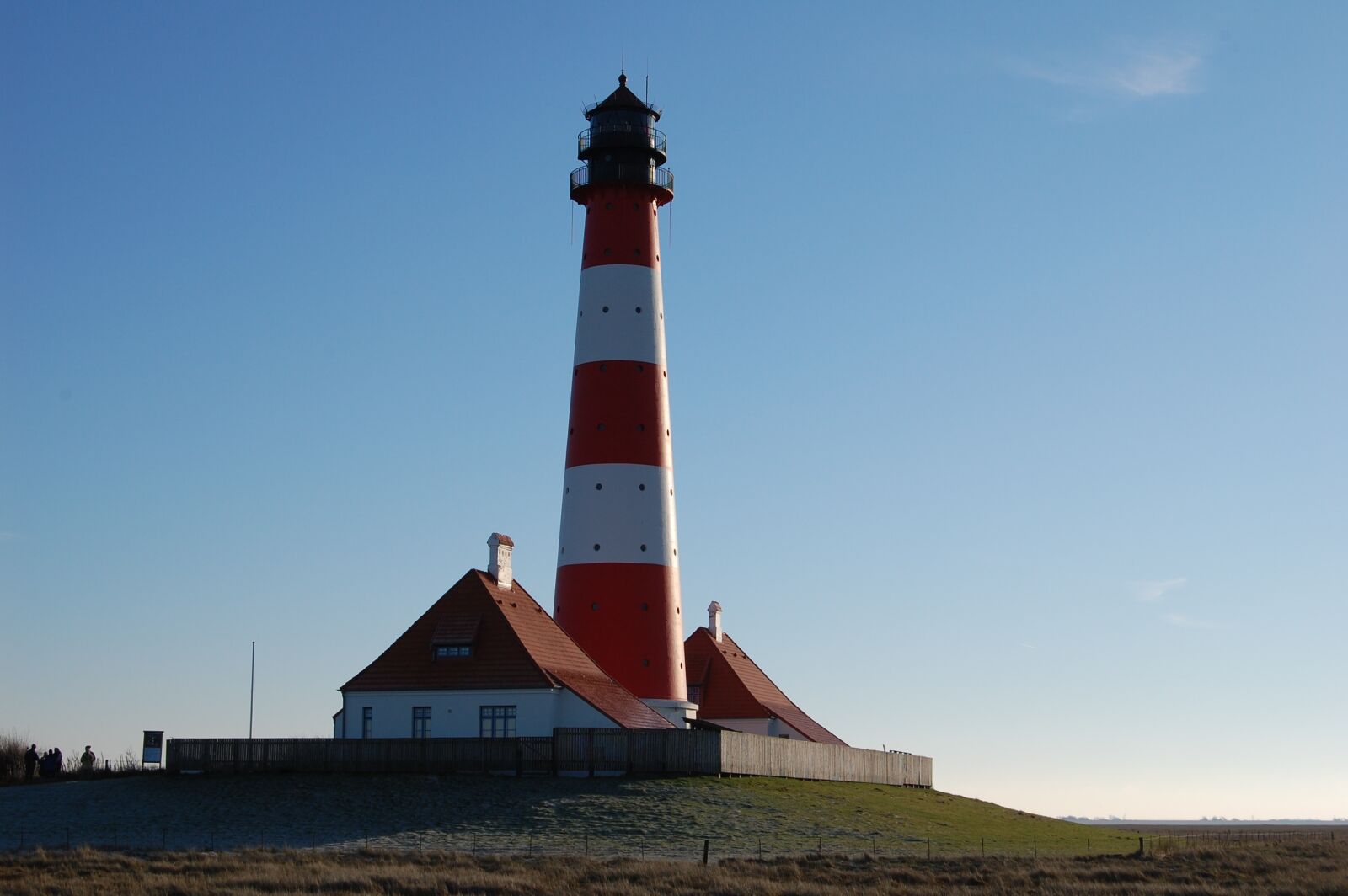 Nikon D40 sample photo. Lighthouse, westerhever, north sea photography