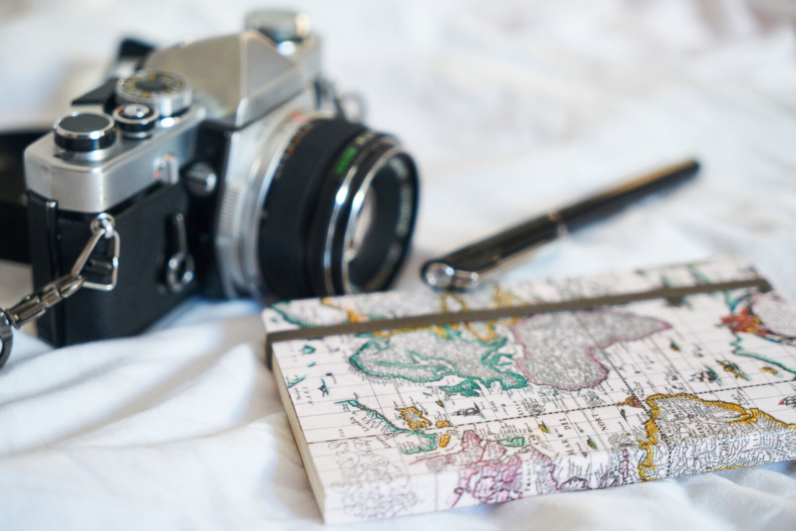 Sony a7R II sample photo. Old, notebook, map photography