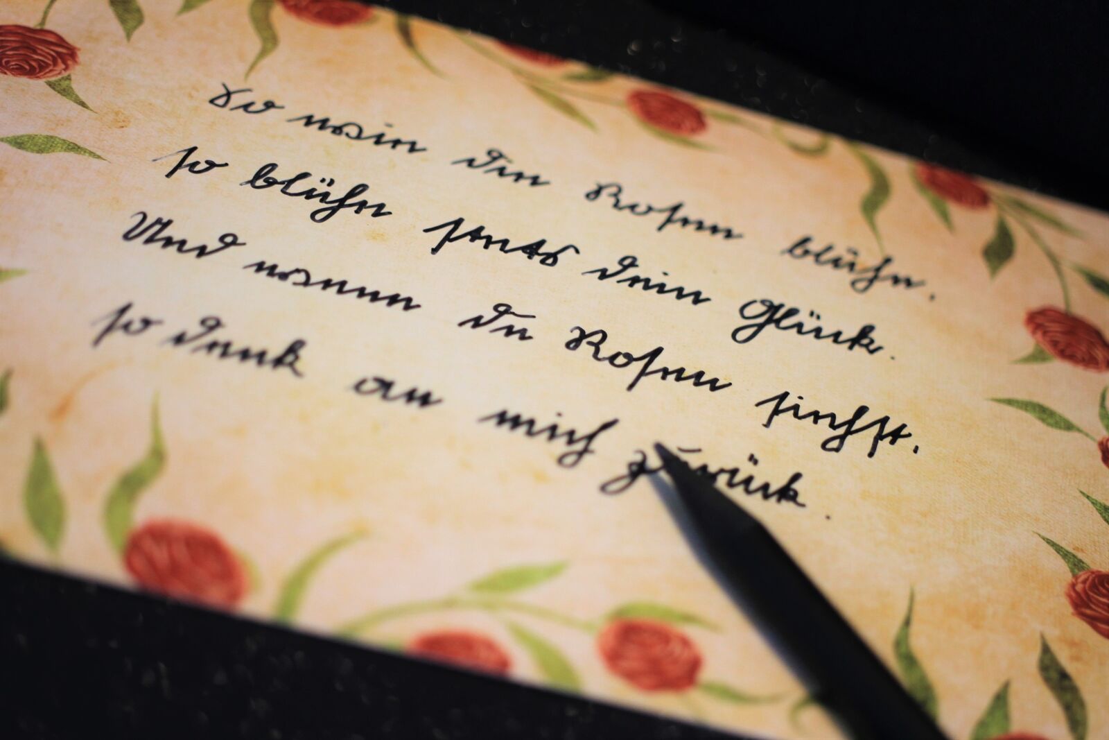 Canon EOS 7D sample photo. Handwriting, sütterlin, write photography