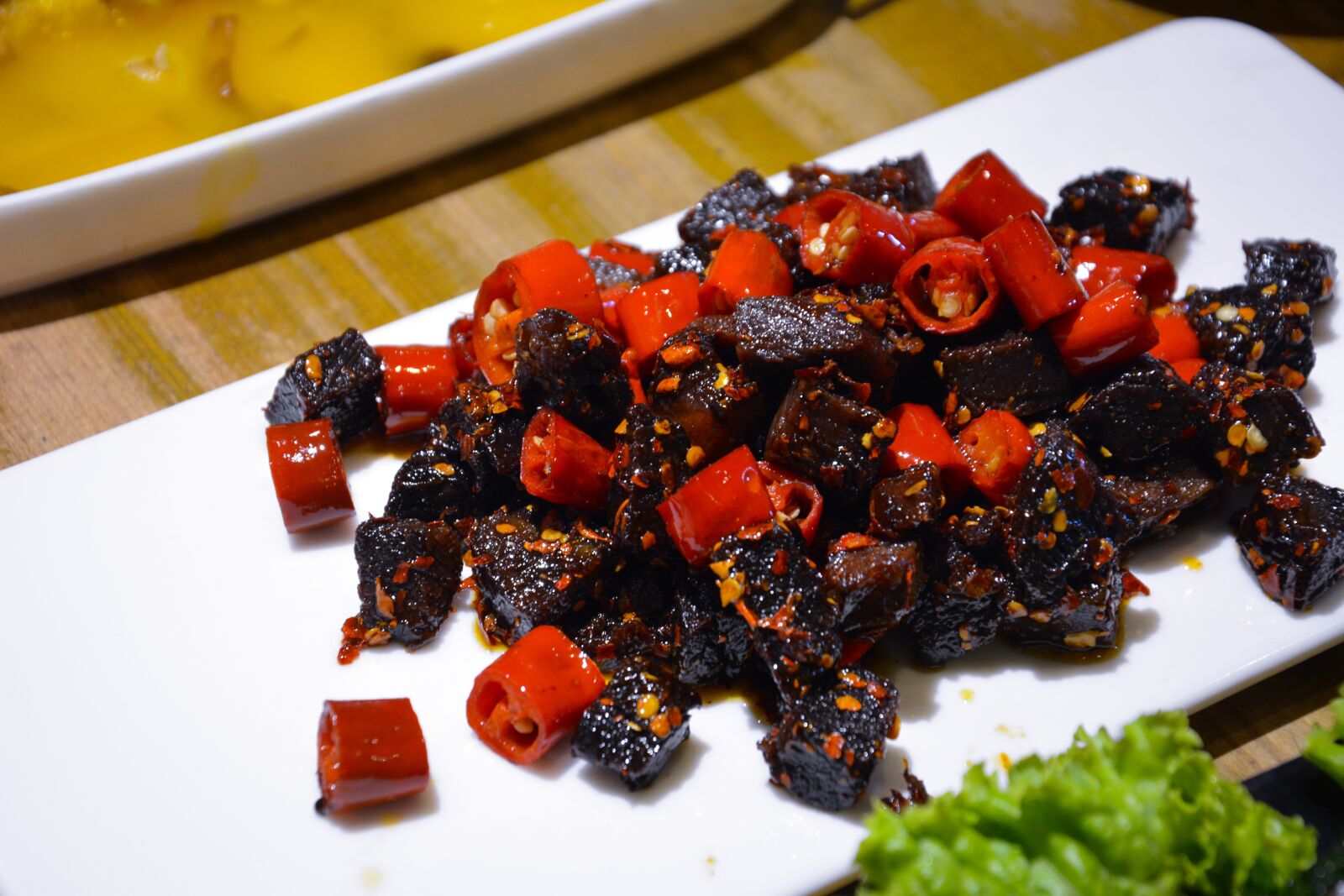 Nikon D5200 sample photo. Beef, chinese dish, chinese photography