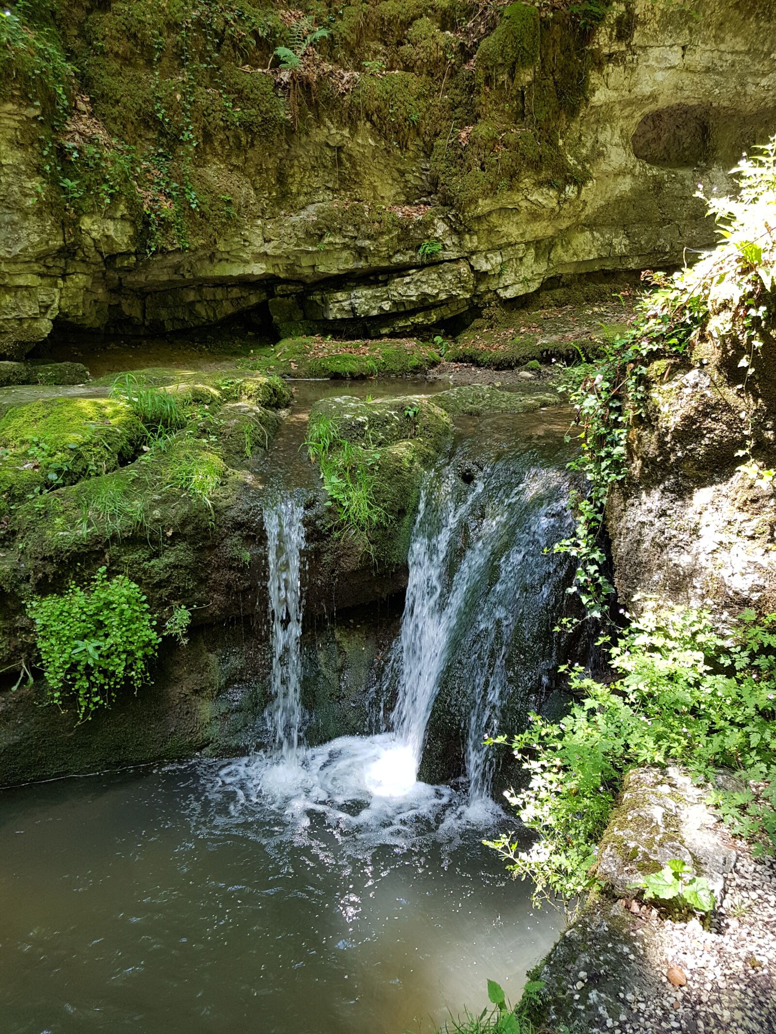 Samsung Galaxy S7 Edge sample photo. Waterfall, the onsernone valley photography