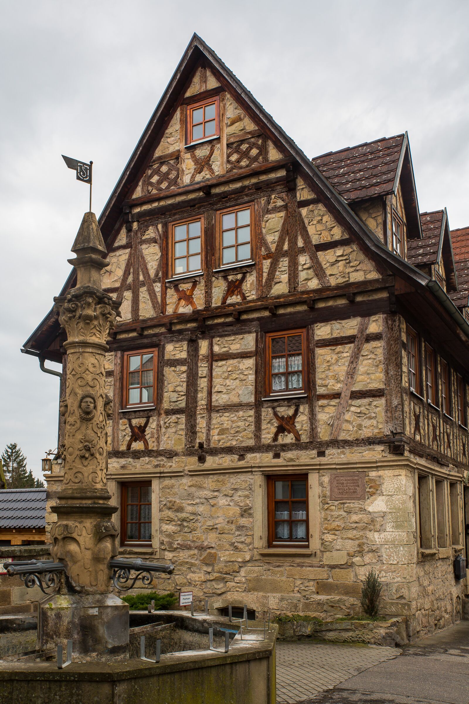 Canon EOS 5D Mark III sample photo. Truss, middle ages, fachwerkhaus photography