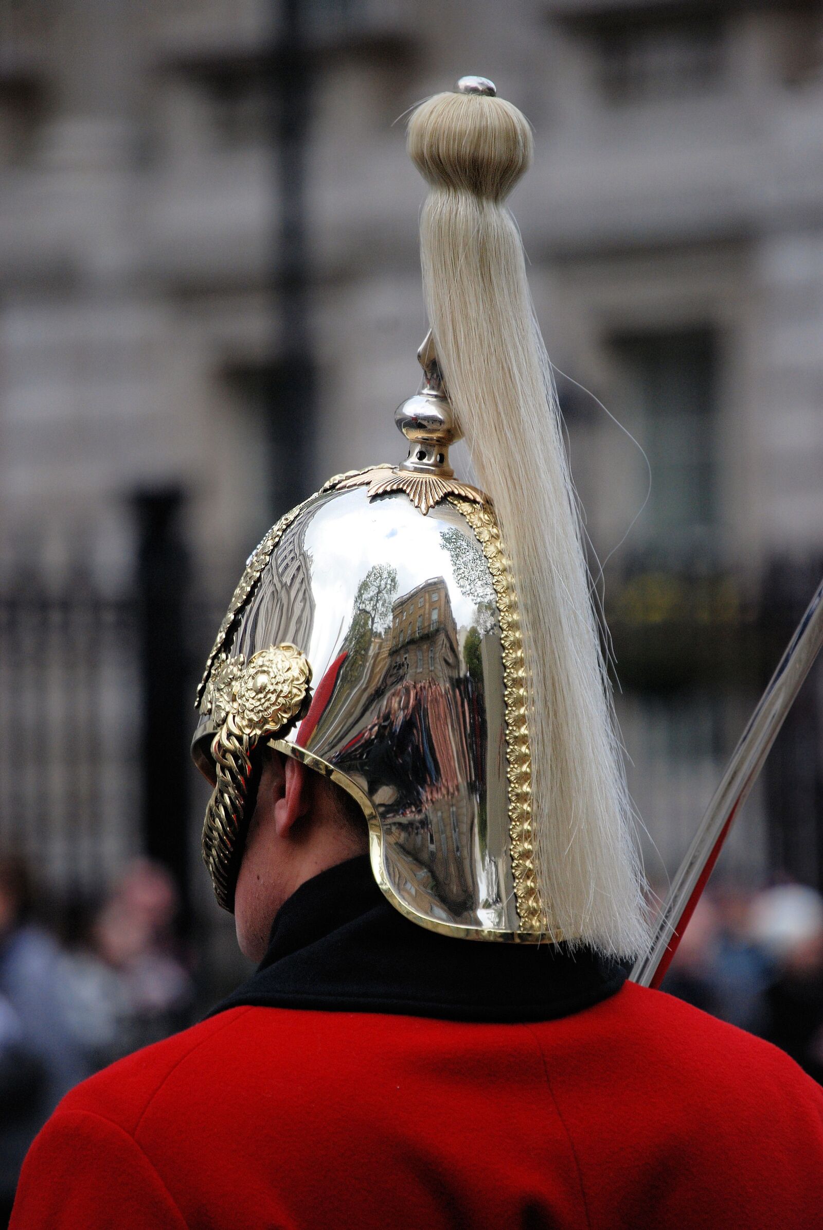 Nikon D80 sample photo. Guard, man, helmet photography
