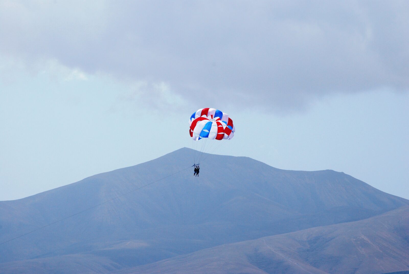 Nikon D60 sample photo. Paragliding, mountain, paraglider photography