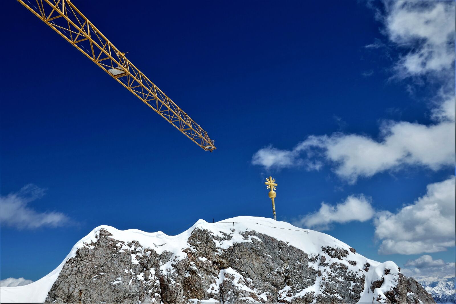 Panasonic DMC-TZ101 sample photo. Crane, crane boom, z photography