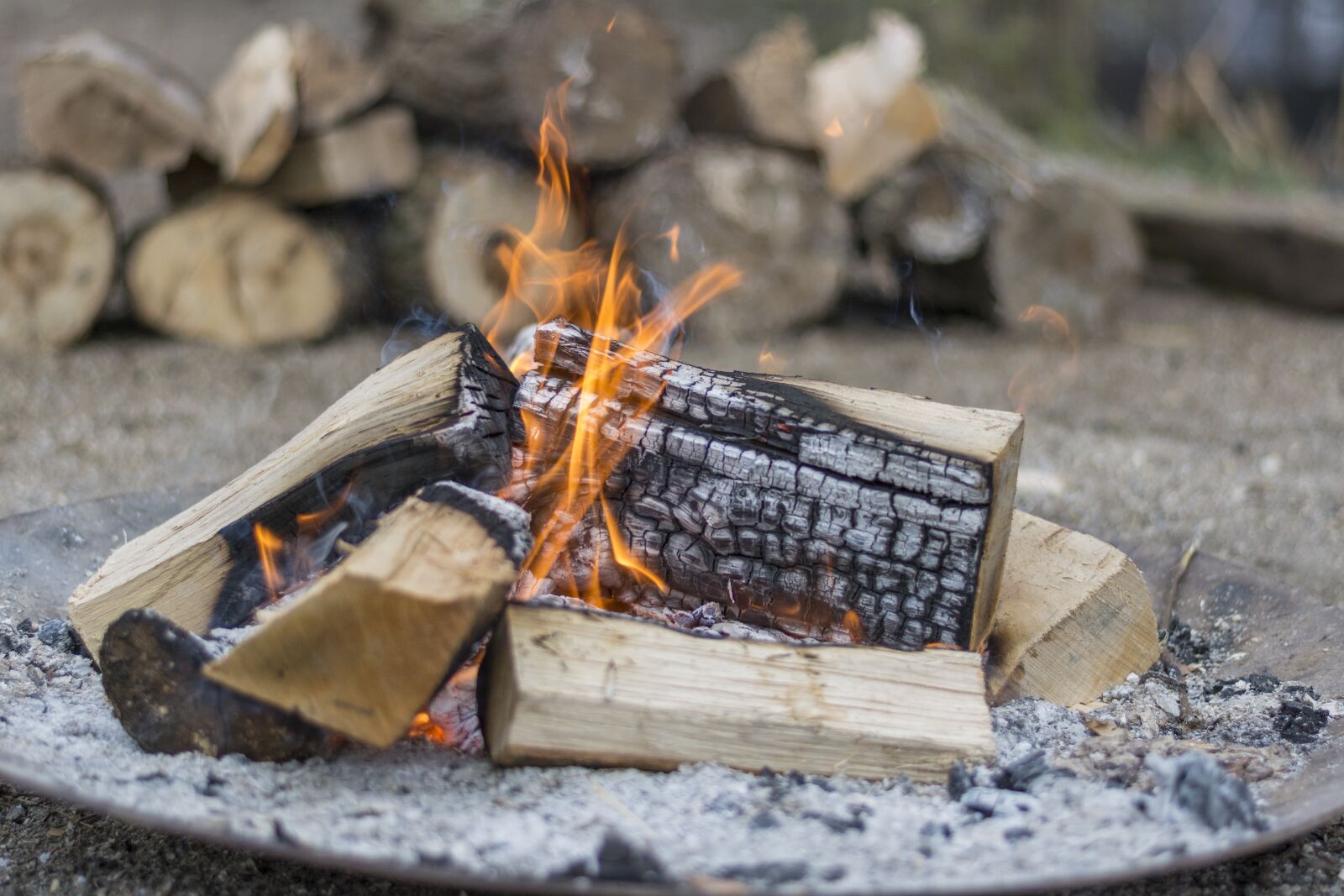 Nikon D5200 sample photo. Fire, campfire, burn photography