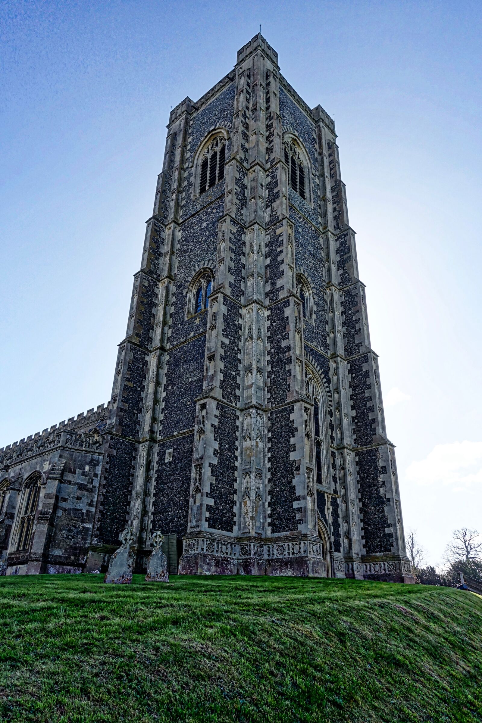 Sony Cyber-shot DSC-RX100 III sample photo. Cathedral, stoke-by-nayland, spire photography