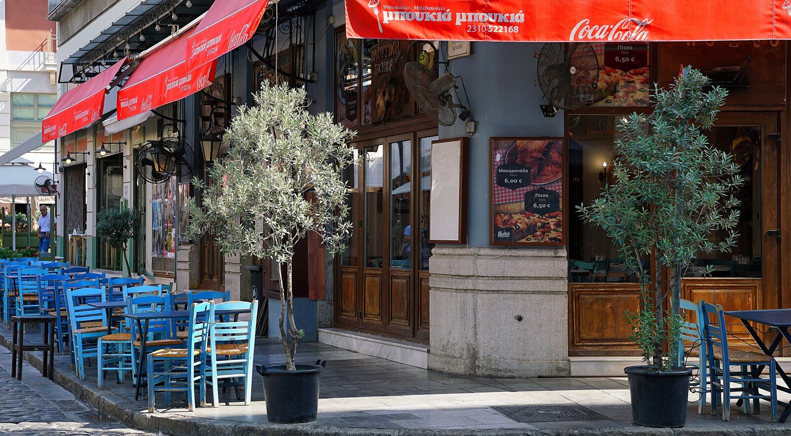 Sony a7R II + Sony FE 24-70mm F2.8 GM sample photo. Greek, restaurant, thessaloniki photography