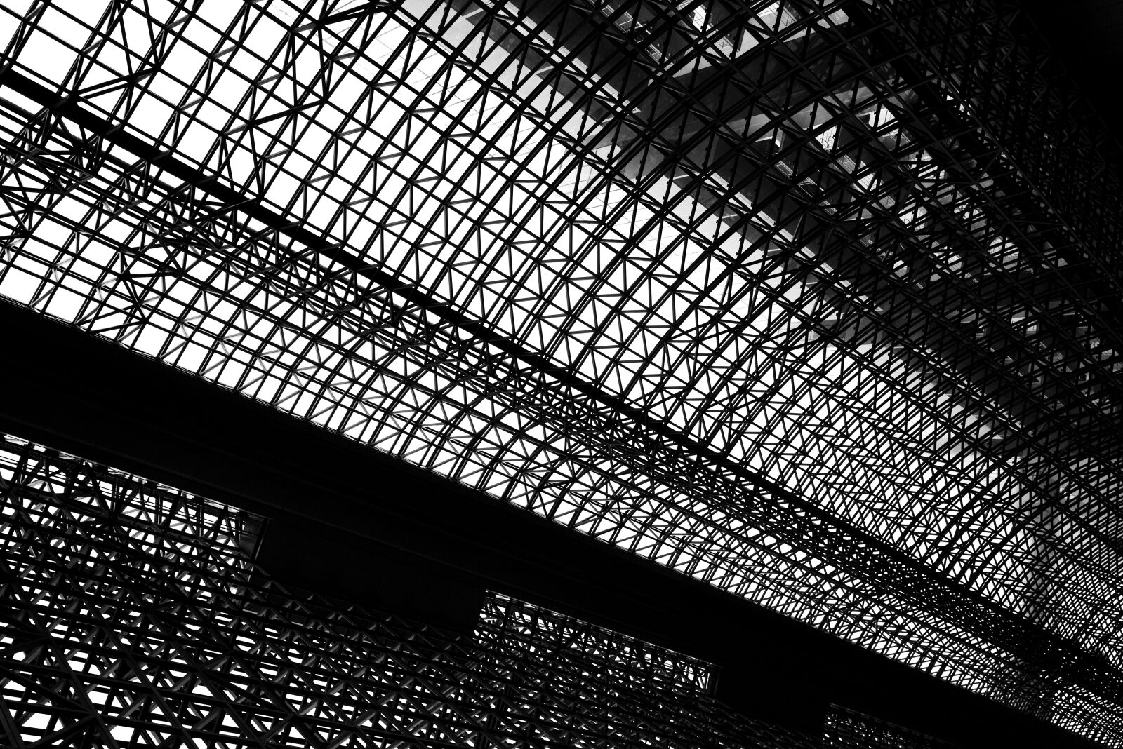 Canon EF 16-35mm F4L IS USM sample photo. Japan, kyoto, railway station photography