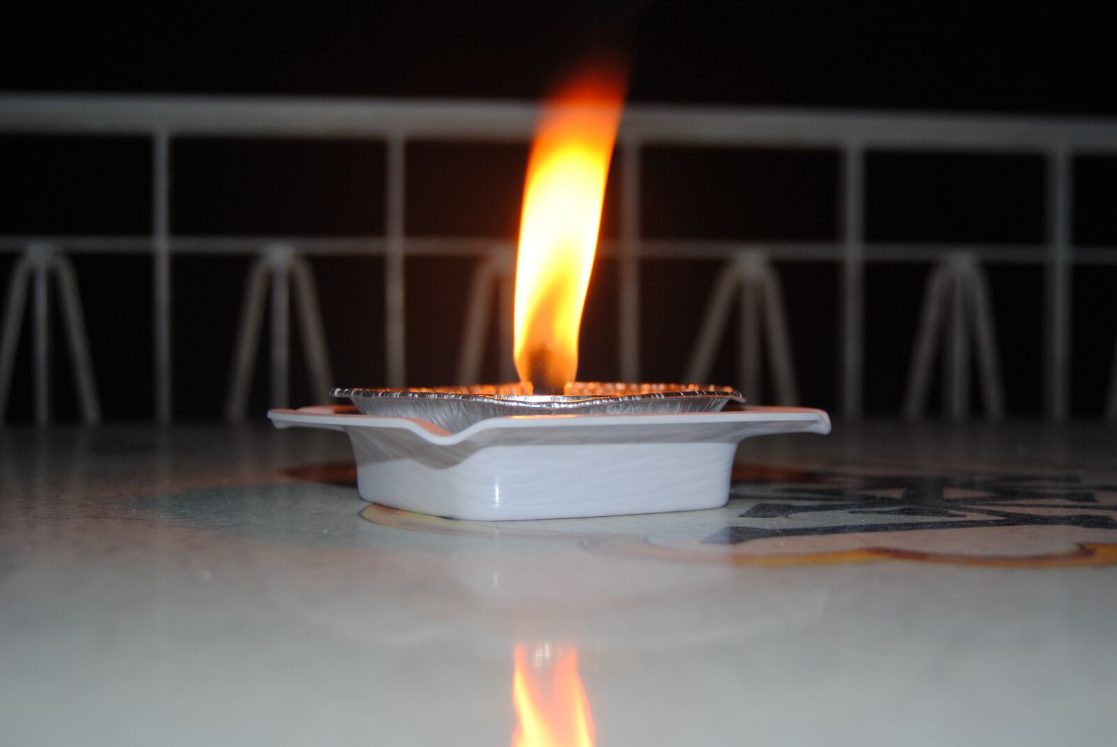 Nikon D3000 sample photo. Candle, italy, balcony photography