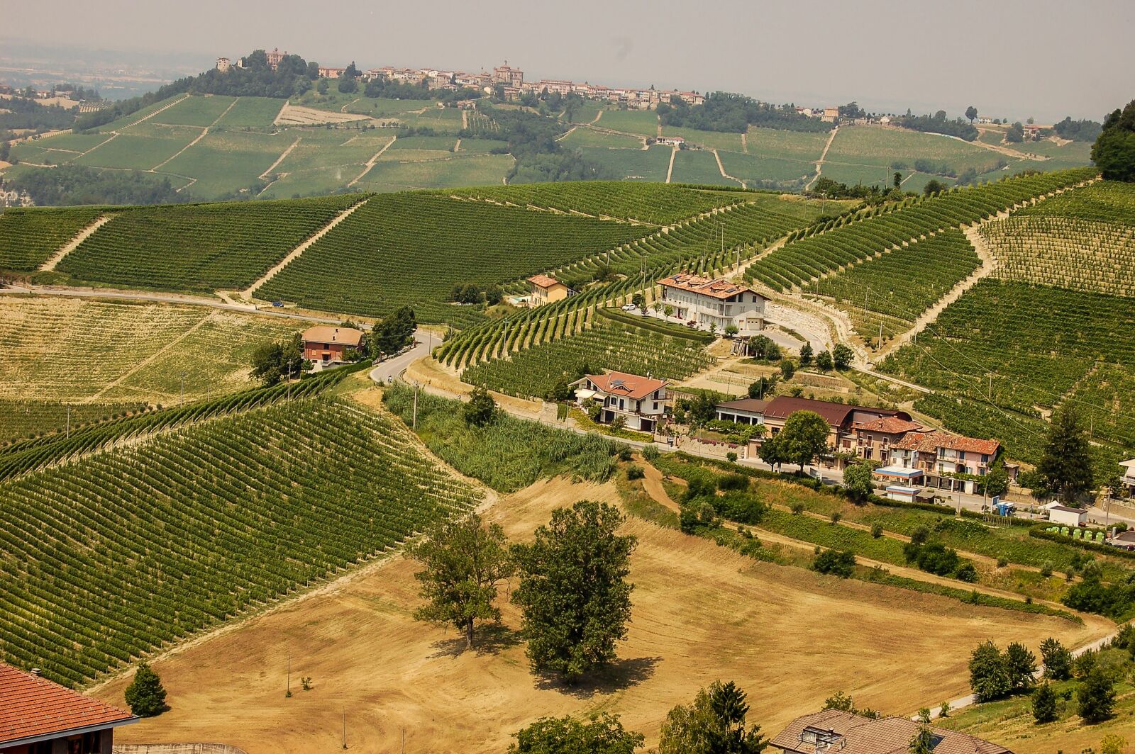 Nikon D50 sample photo. Piedmont, village, landscape photography