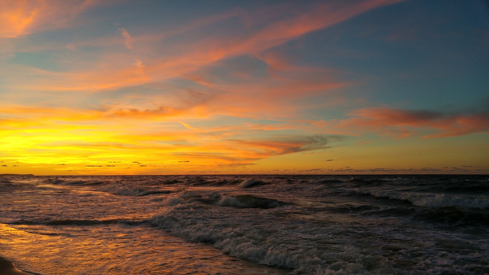 LG G4 sample photo. Sea, sunset, nature photography