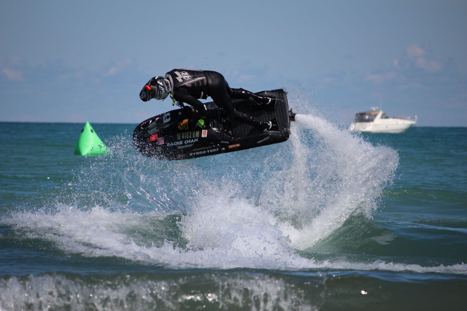 Canon EOS 600D (Rebel EOS T3i / EOS Kiss X5) sample photo. Jet ski, backflip, backie photography